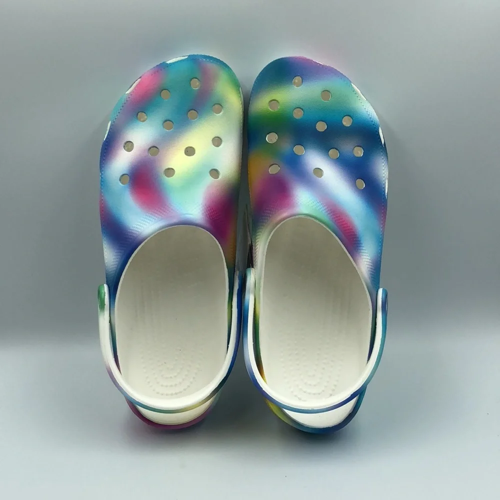Crocs Classic Tye-Dye Clogs, Men’s sz 11‎